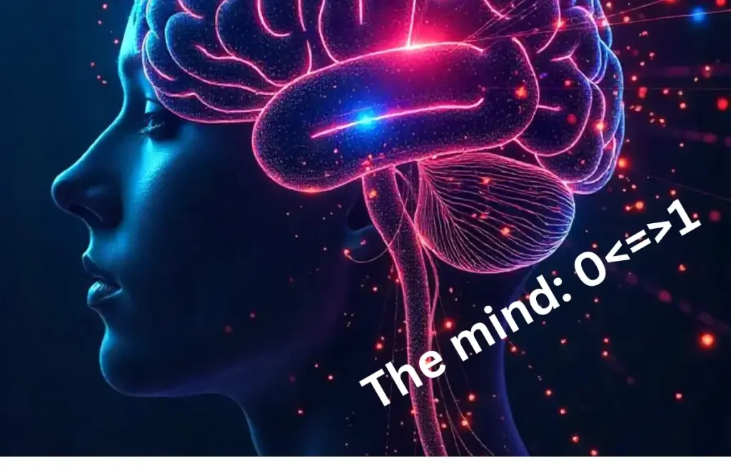 The mind: 0<=>1 an Analytic Psy-Soc-Anthro Approach