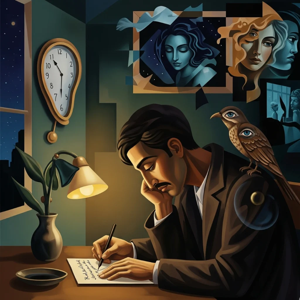 Gazing Stars the Nights I Write
