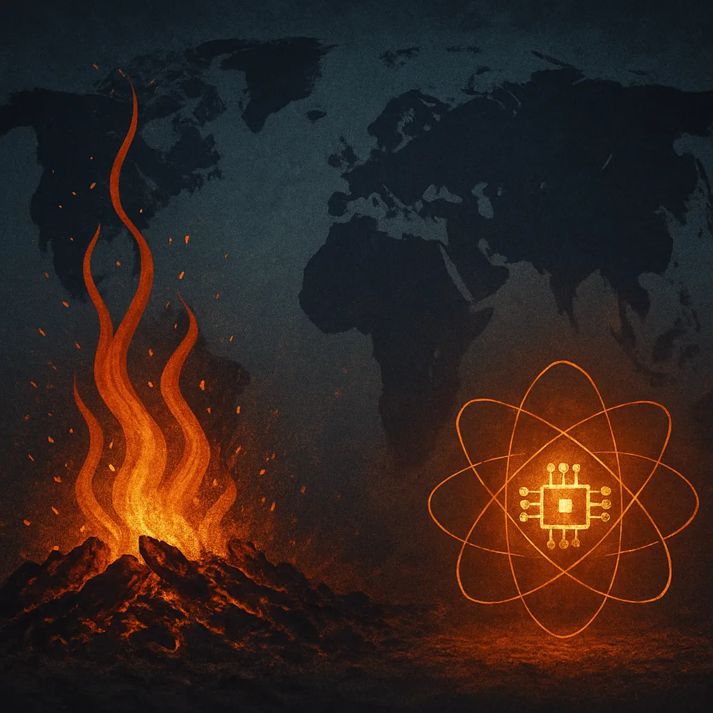 A Fire of Darkness Burns