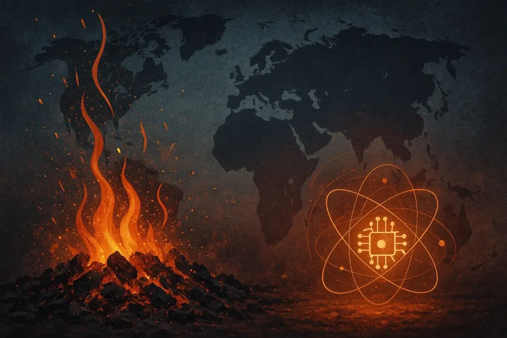 Waters in Pond Dancing Waves