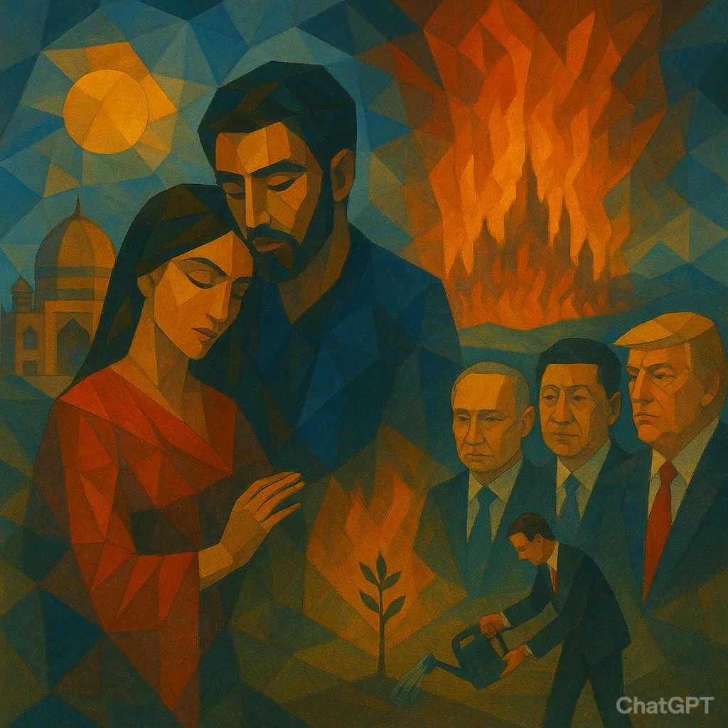 While Inwardly I Burn