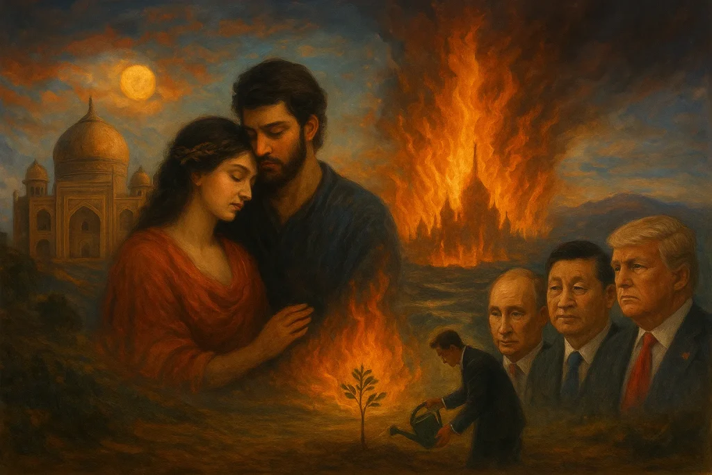 While Inwardly I Burn