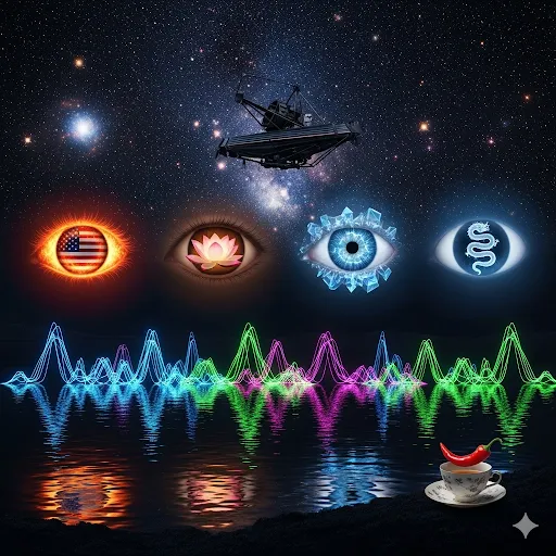 Waters in Pond Dancing Waves