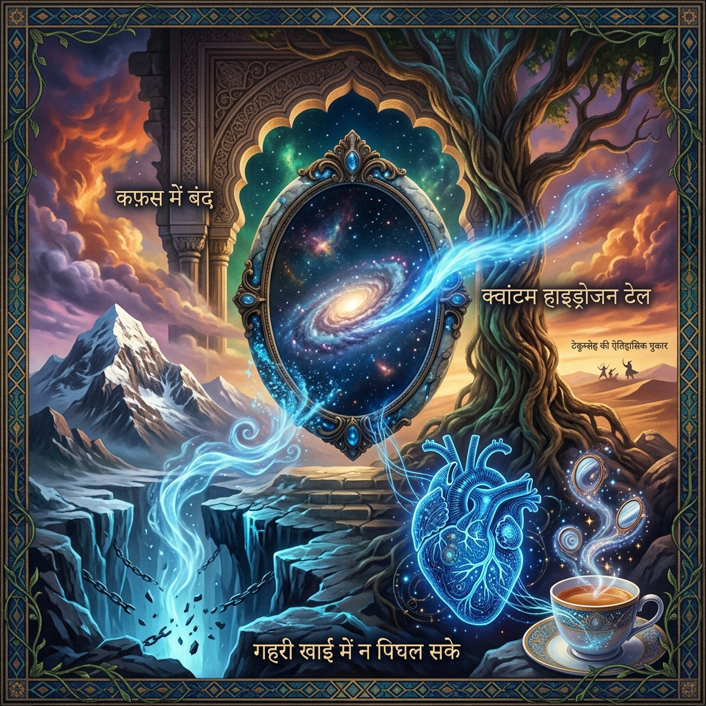 Quantum Sufi Poetics an Informational Continuum